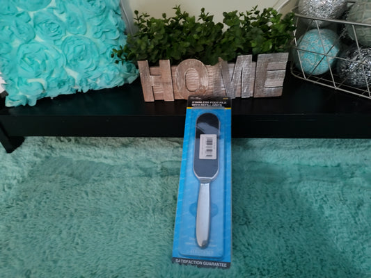 Stainless Foot File w/ Refill Grits